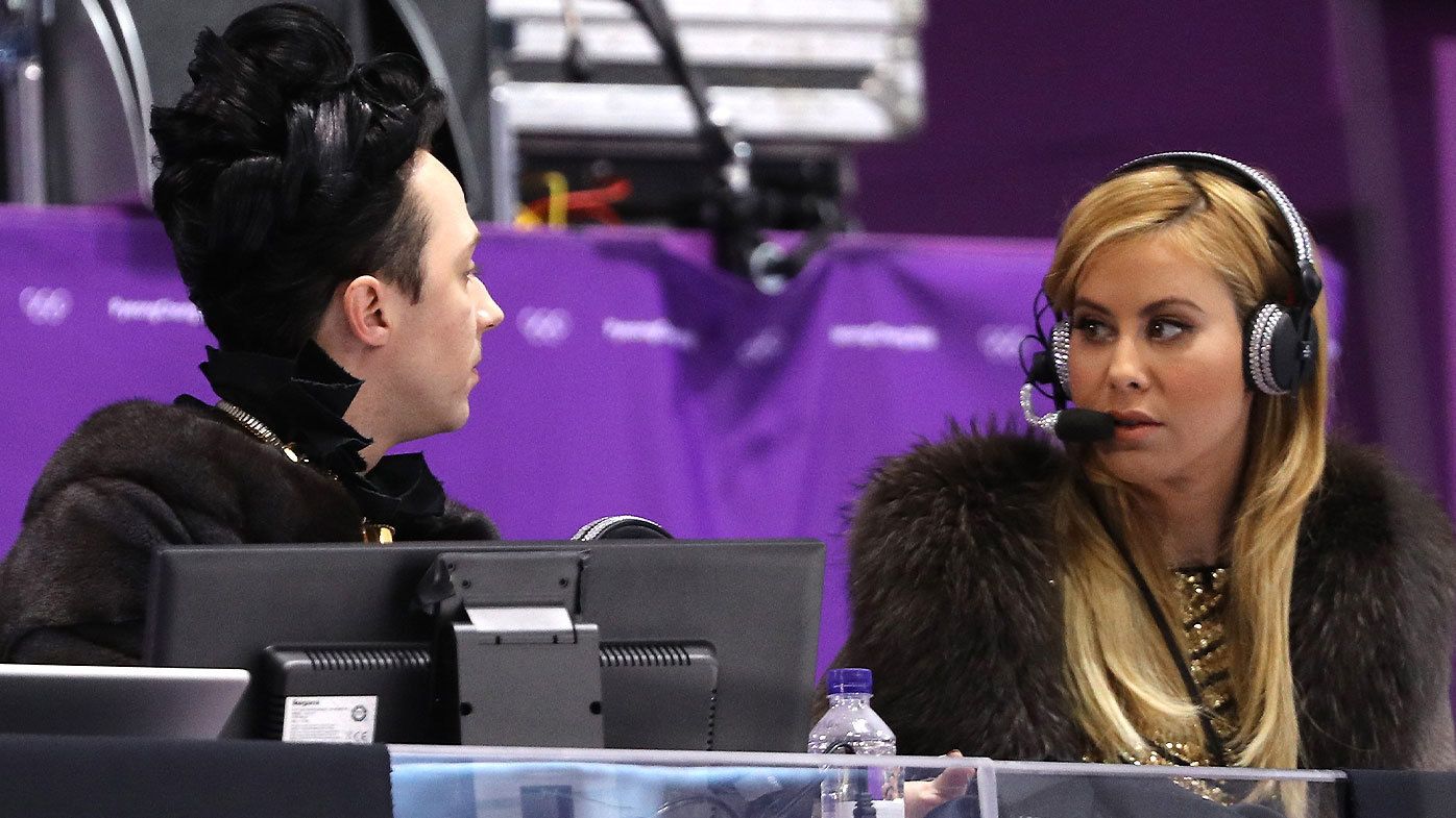 Johnny Weir and Tara Lipinski