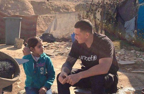 Sonny Bill Williams' graphic refugee images cross the line for Unicef