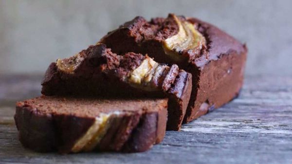 Sprouted buckwheat banana and cacao bread recipe