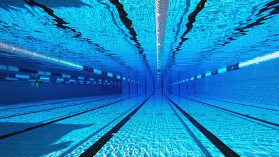Swimming pool water pool generic Olympics swim sport lanes 