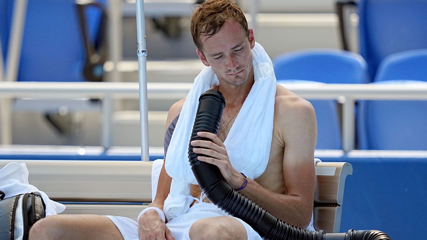 Heat a major issue for tennis stars at Tokyo Olympics as Pavlyuchenkova and Medvedev hit out