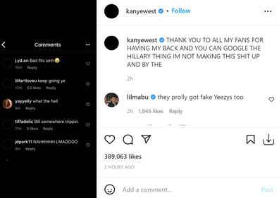 Kanye West Targets Pete Davidson, Kid Cudi, Billie Eilish, and