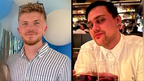 I due uomini, Gerard Anthony Andrews, 29 anni, (a destra) e Daniel Stevens, 24 anni, (a sinistra) sono comparsi tramite collegamento video in un tribunale di Sydney.