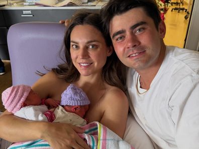 M﻿asterChef stars Sarah Todd and Declan Cleary have welcomed twin girls just in time for Christmas. 