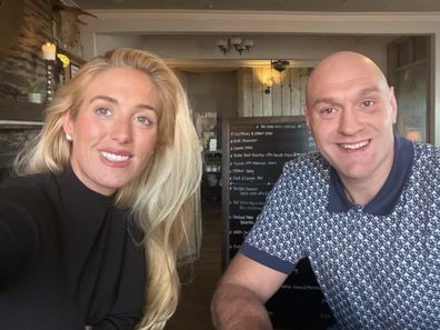 Paris Fury and Tyson Fury.
