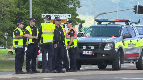 Cyclist killed after collision with truck at busy Townsville intersection