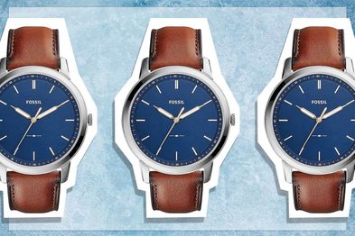 9PR: Fossil Men's the Minimalist Stainless Steel Slim Casual Quartz Watch