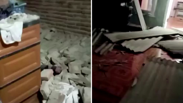 5.8 magnitude earthquake shakes Indonesia&#x27;s main island, damaging several buildings