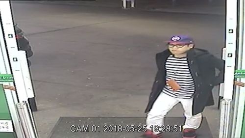Police have since released CCTV footage of the last time the 33-year-old was seen at a South Hurstville petrol station on May 26. Picture: Supplied.