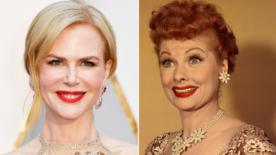 Nicole Kidman and Lucille Ball