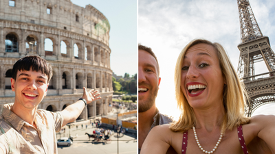 Best European travel selfies 