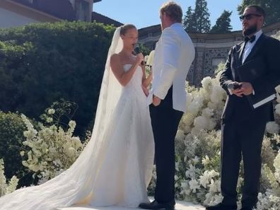 Logan Paul and Nina Agdal wedding