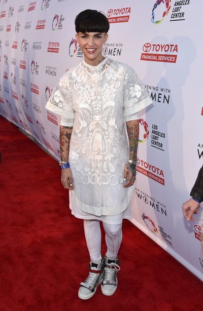 Ruby Rose pictured at An Evening with Women benefiting the Los Angeles LGBT Center,&nbsp; May 2015