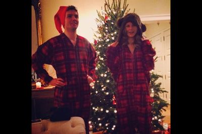 "Matching Christmas onesies is a thing that's happening right now."