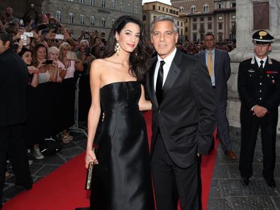 George and Amal Clooney.