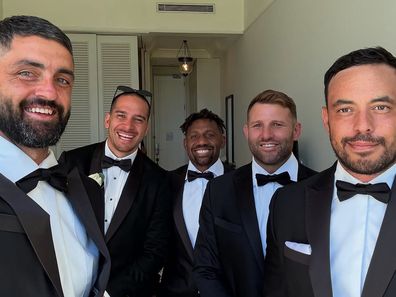 Bintang NRL Corey Norman dan tunangan Nicole Shiraz Marry