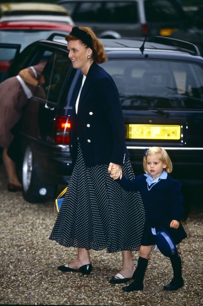 Princess Beatrice starts school, September 1991