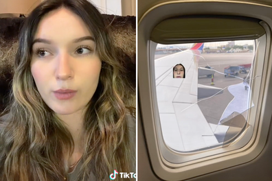 Passenger shares video of broken window on Southwest Airlines flight