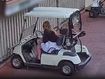 A green Ezgo RVX Golf Buggy was allegedly stolen from a business on North Street in Redland Bay at about 5.30pm on Tuesday. Police are searching for a woman who they believe may be able to assist with their investigation. She is described as having long blonde hair, wearing a black long-sleeved top, white skirt, black sunglasses and black shoes. The woman appears to have tattoos on her upper left thigh and her right calf.