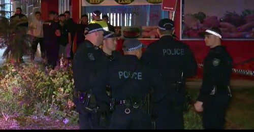 Police were called to Constance St, Guildford, after reports of  a shooting at 9.45pm. (9NEWS)