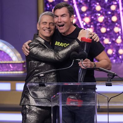 Jerry O'Connell and Andy Cohen