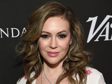 Alyssa Milano attends CORE Gala: A Gala Dinner to Benefit CORE and 10 Years of Life-Saving Work Across Haiti & Around the World at Wiltern Theatre on January 15, 2020 in Los Angeles, California.