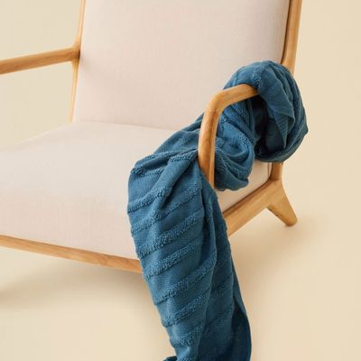 Tufted Knitted Throw: $36
