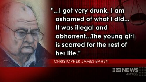Christopher James Bahen told a psychologist he was ashamed of what he did. (9NEWS)