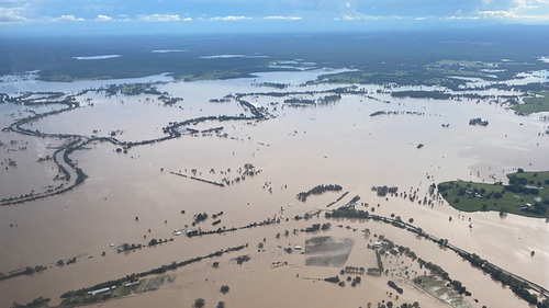 NSW SES warned north western parts of the state were at risk of flooding as floodwater travels down river systems from QLD into NSW. 