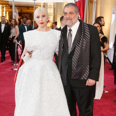 Lady Gaga and Joe Germanotta.