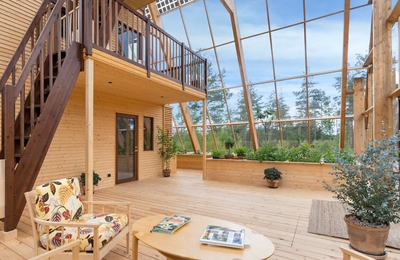 Unikt designat ekologiskt naturhus - Bralanda, Sweden