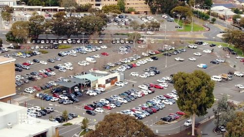 Tea Tree Plaza carpark