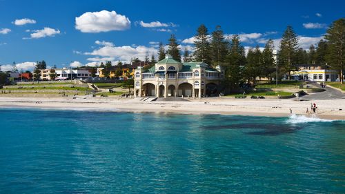 Plaża Cottesloe, Perth, Waszyngton. 