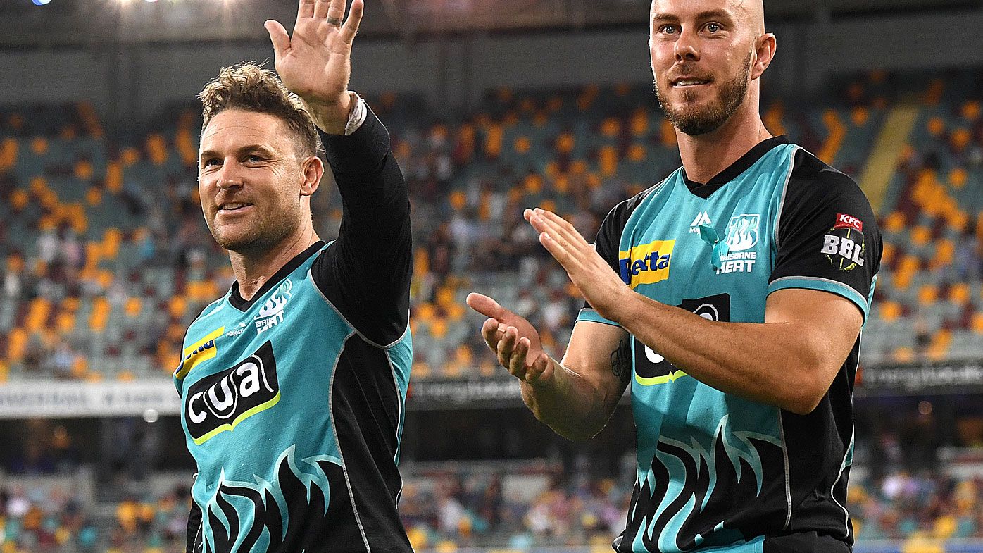 Brendon McCullum takes back seat in Brisbane Heat farewell as openers put on record-breaking partnership