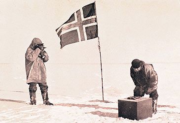 Who led the first successful expedition to reach the geographic South Pole?