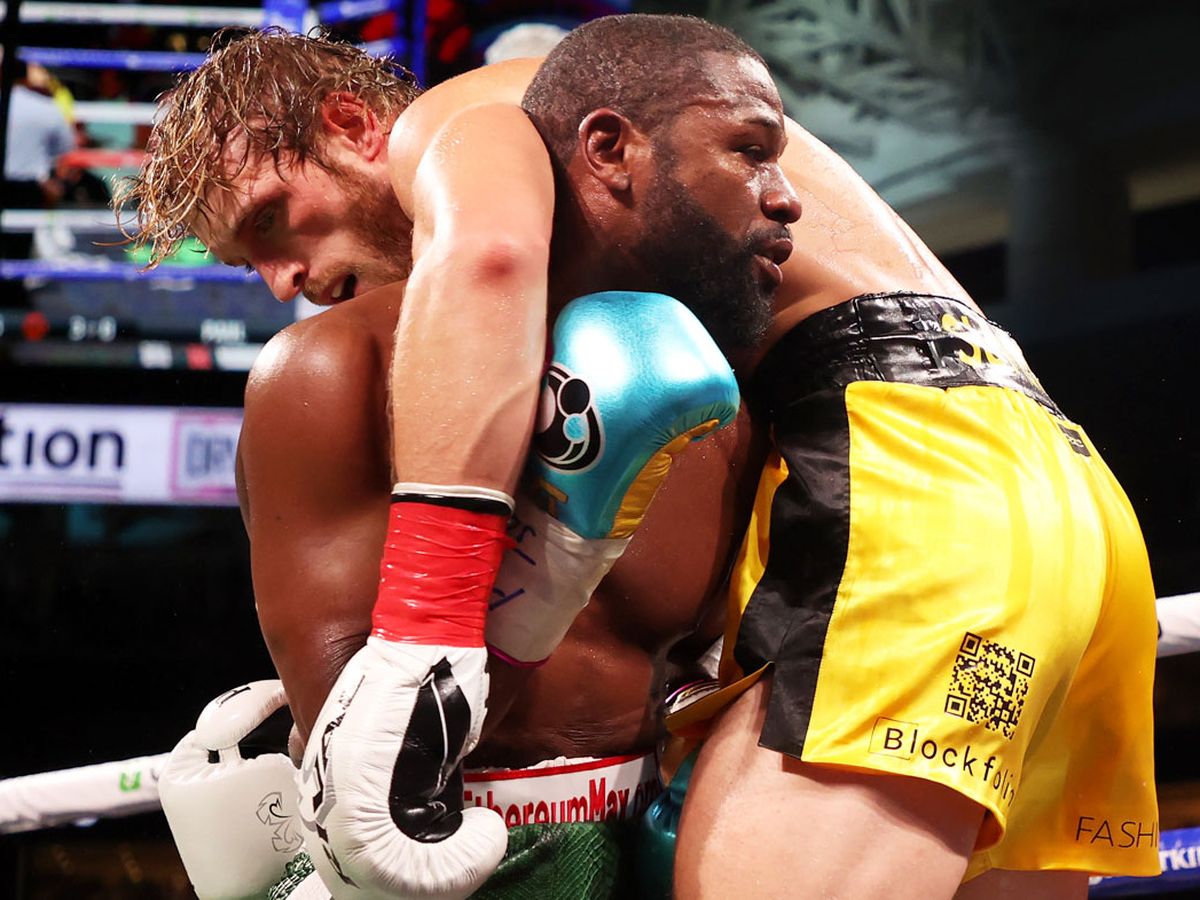 Floyd Mayweather vs. Logan Paul: Best photos