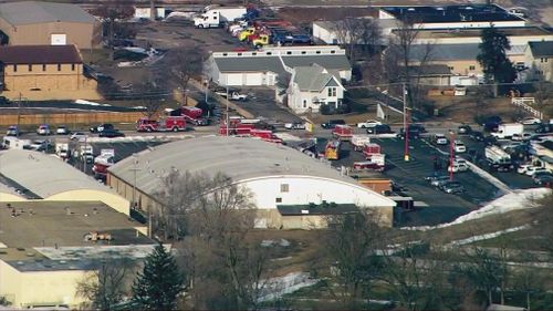 A gunman opened fire at an industrial park in Illinois.