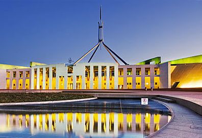 Parliament House, Canberra (Getty)