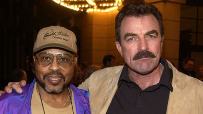 Roger E. Mosley and Tom Selleck