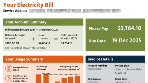 Il conto di recupero che Cooper ha ricevuto subito prima di Natale l'ha fatta sentire male.
