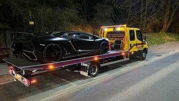 Impounded Lamborghini
