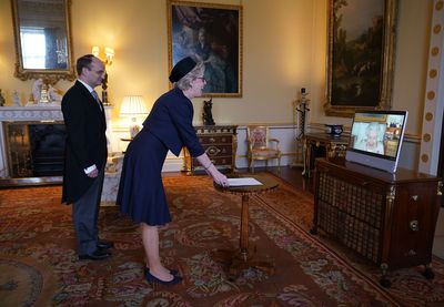 Queen holds virtual audience with Swedish ambassador, December 2021