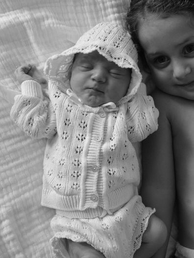 Martha Kalifatidis, Michael Brunelli baby girl