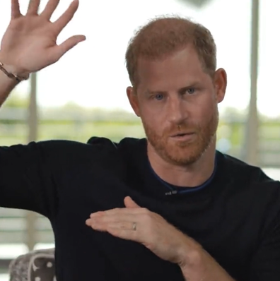 Prince Harry explains how to prioritise mental fitness in appearance at BetterUp's virtual "Inner work" event. 2022.