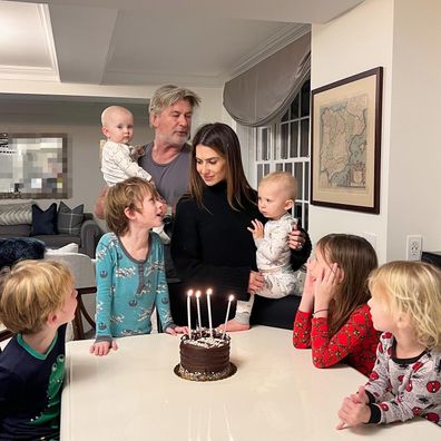 Hilaria Baldwin, Alec Baldwin and their six kids