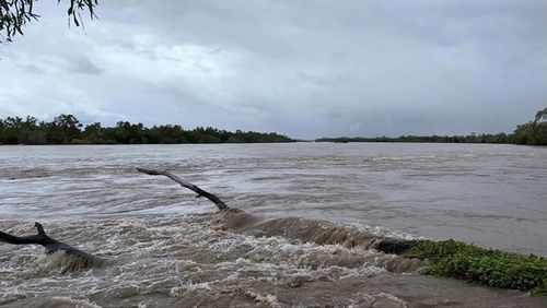 Major flooding is occurring across parts of the Kimberly in WA, with Fitzroy Crossing now resembling an inland sea. 