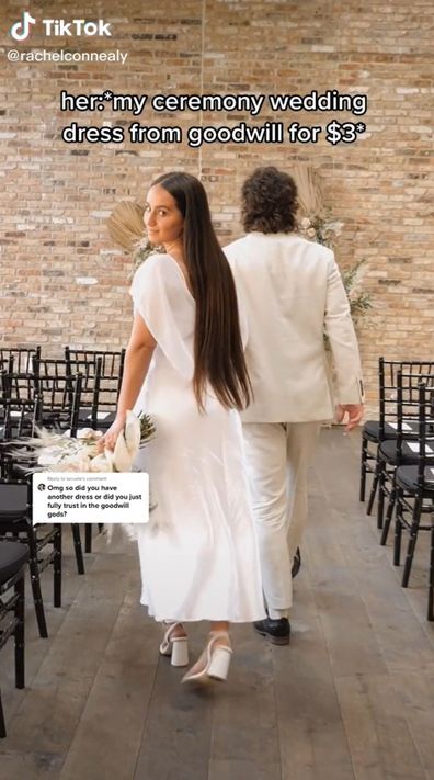 Rachel Connealy wedding dress