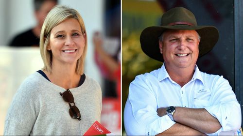 Labor's Susan Lamb is going head-to-head with the LNP's Trevor Ruthenberg. (AAP)