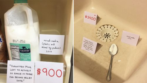 Comedian transforms passive-aggressive notes to flatmate into mock art exhibition