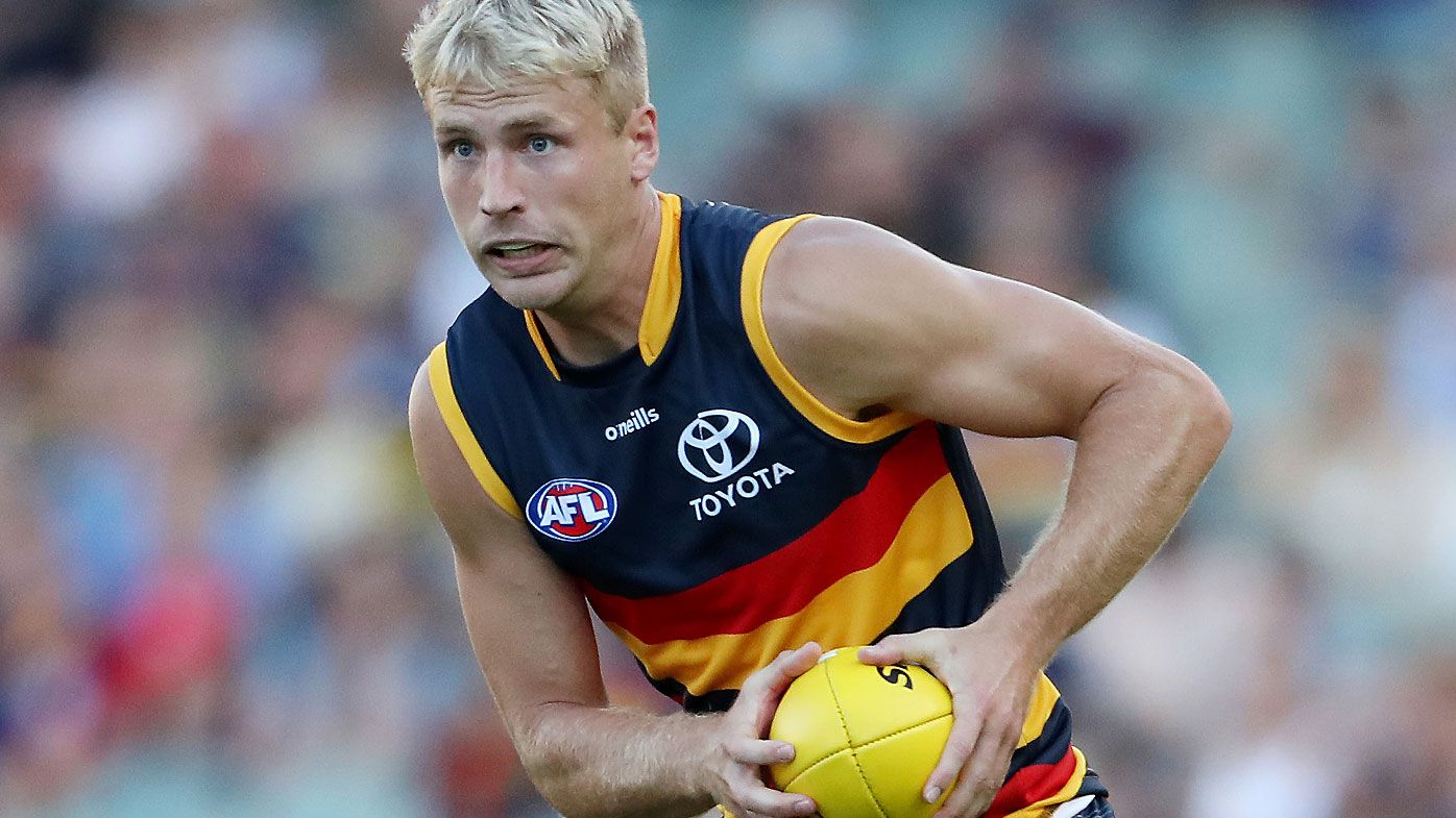Billy Frampton in action for Adelaide during the 2022 season